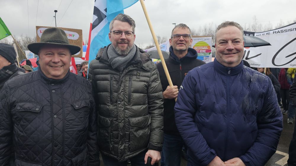 Demo gegen den AFD-Landesparteitag