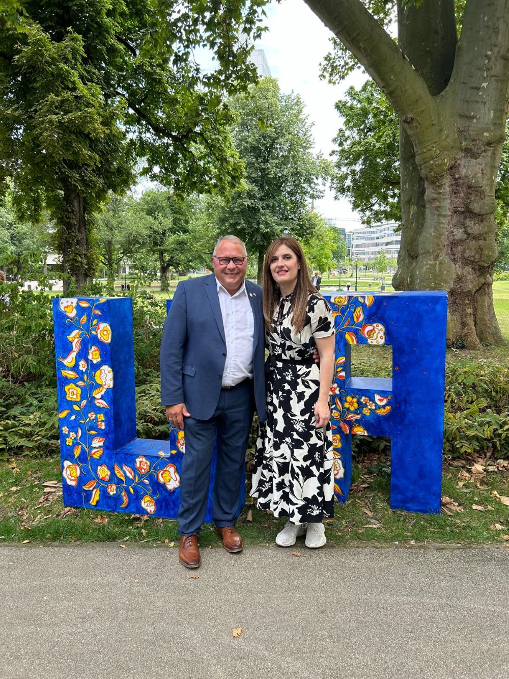 Verabschiedung der Generalkonsulin der Ukraine Irina Shum 