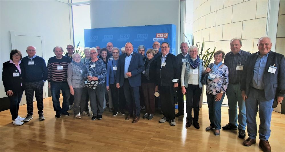CDU Senioren-Union Waltrop besucht Landtag